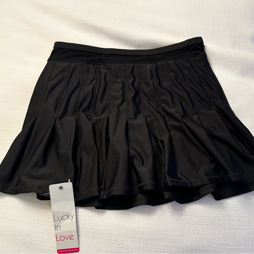 New with Tags Black Tennis Skirt XS